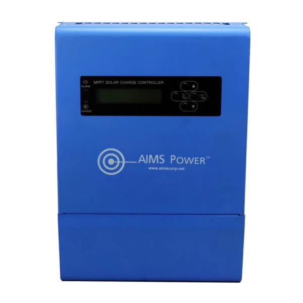 SCC40AMPPT – AIMS POWER Battery Charger Controller, For Use With Solar 12/24/36/48 Volt Sealed/ Flooded/ Lithium/ Lea...